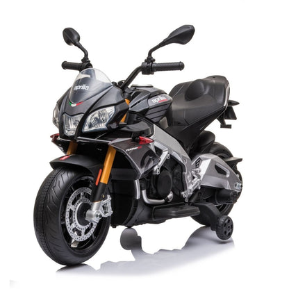 Aprilia Tuono Electric Motorcycle for Children 12v Official Product 