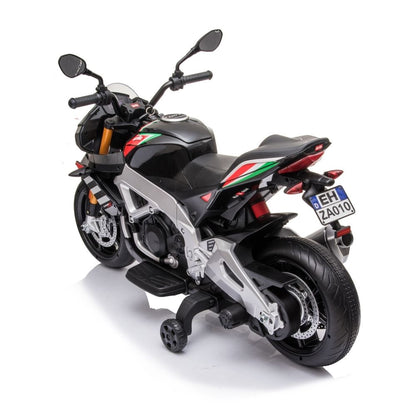 Aprilia Tuono Electric Motorcycle for Children 12v Official Product 