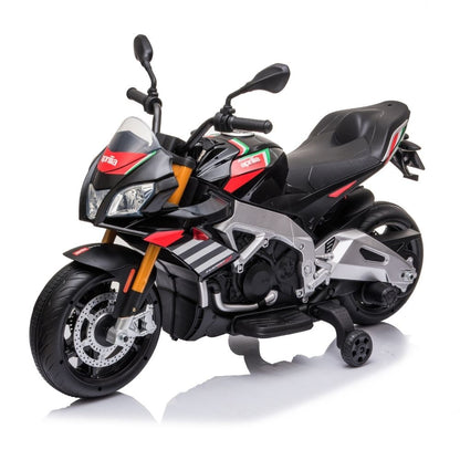 Aprilia Tuono Electric Motorcycle for Children 12v Official Product 