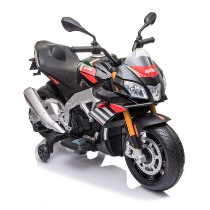 Aprilia Tuono Electric Motorcycle for Children 12v Official Product 