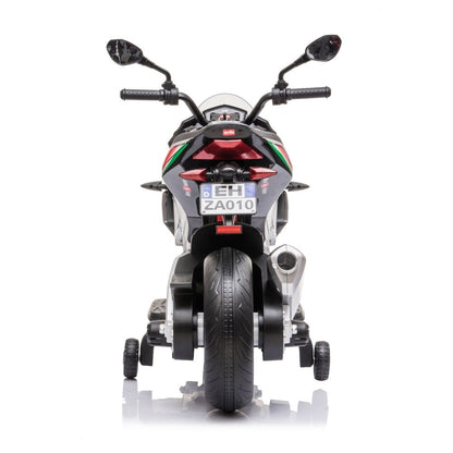 Aprilia Tuono Electric Motorcycle for Children 12v Official Product 