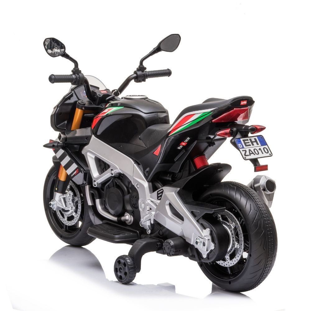 Aprilia Tuono Electric Motorcycle for Children 12v Official Product 