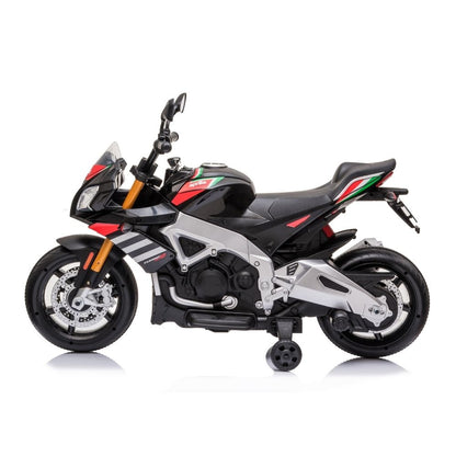 Aprilia Tuono Electric Motorcycle for Children 12v Official Product 