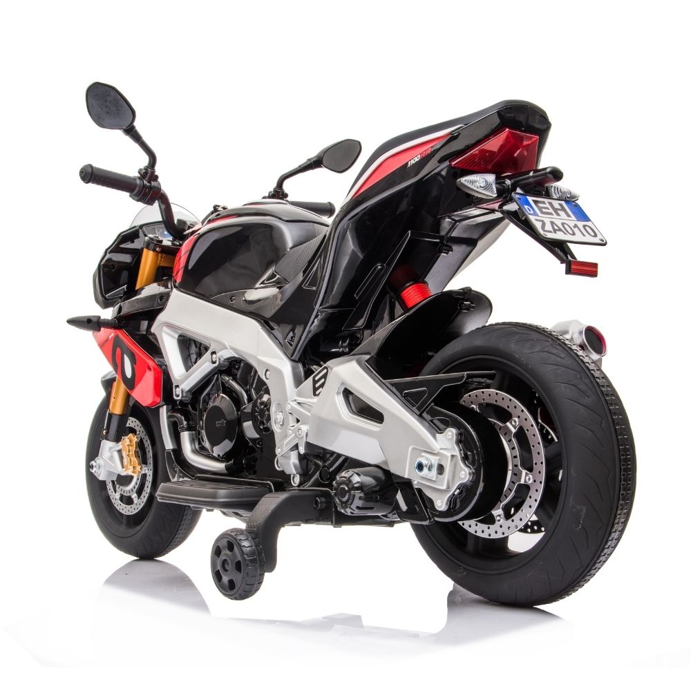 Aprilia Tuono Electric Motorcycle for Children 12v Official Product 