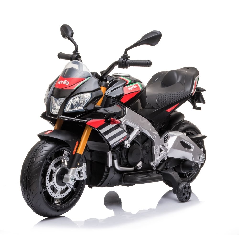 Aprilia Tuono Electric Motorcycle for Children 12v Official Product 