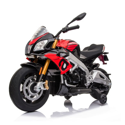 Aprilia Tuono Electric Motorcycle for Children 12v Official Product 