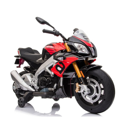 Aprilia Tuono Electric Motorcycle for Children 12v Official Product 