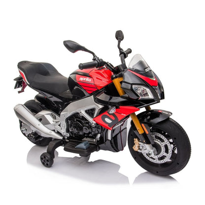 Aprilia Tuono Electric Motorcycle for Children 12v Official Product 