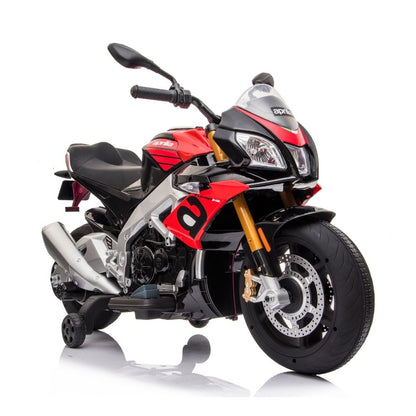 Aprilia Tuono Electric Motorcycle for Children 12v Official Product 