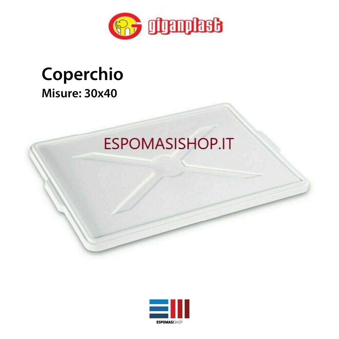 Giganplast Cassette Sovrapponibili Contenitori Panetti Pizza Service