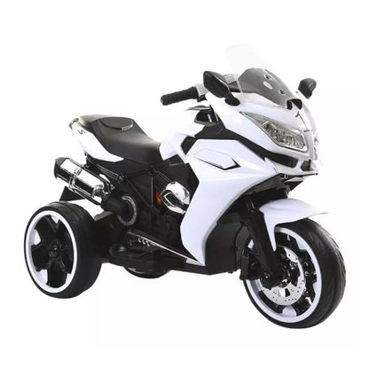 Children's electric motorcycle with light-up wheels 12v