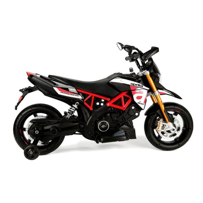 Moto Motocross Aprilia Dorsoduro Eléctrica para Niños 12v Producto Oficial EDICIÓN LIMITADA