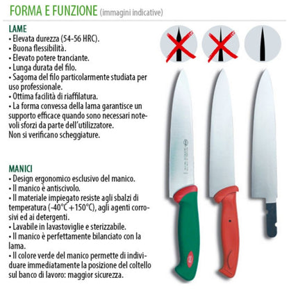 Sanelli Coltello Trinciante Olivato Linea Premana