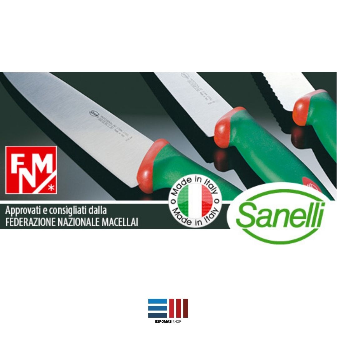 Sanelli - Coltello Francese Seghettato 33cm. - coltello cucina Sanelli - Coltello Francese Seghettato 33cm. - coltello cucina