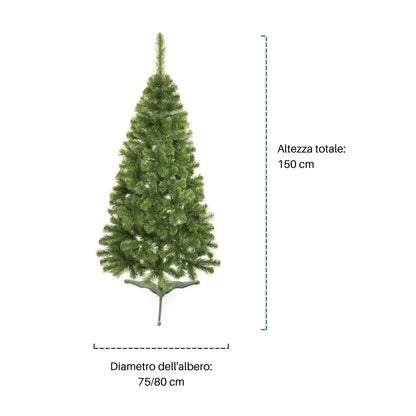 Pine Artificial Christmas Tree - 150 cm