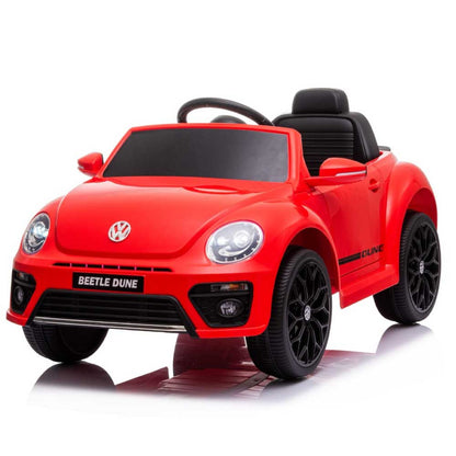 Volkswagen Beetle New Beetle Pequeño Coche Eléctrico para Niños 12v Licencia Oficial