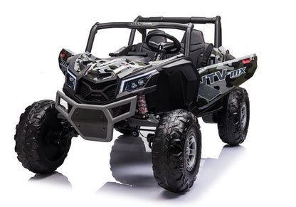 Coche eléctrico Thunder UTV para niños 24v 4x4 Motores potentes opcionales completos de 60W