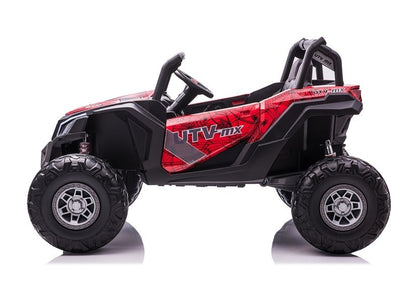 Coche eléctrico Thunder UTV para niños 24v 4x4 Motores potentes opcionales completos de 60W