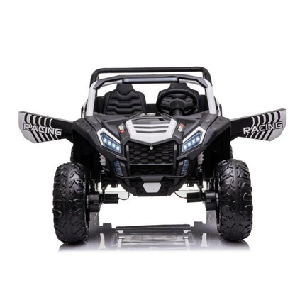 Fuoristrada Predator Macchina Elettrica per Bambini 24v (2 Motori 200W, Ruote Antiscivolo e Sedili in Pelle) Extralarge