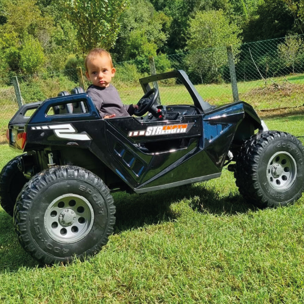 Fuoristrada Dominium Macchina Elettrica per Bambini Extralarge 24v Super Potente 4X4 FULL OPTIONAL