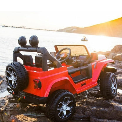 <transcy>Jeep Rubicon Electric Car for Children 12v with Touch TV</transcy>