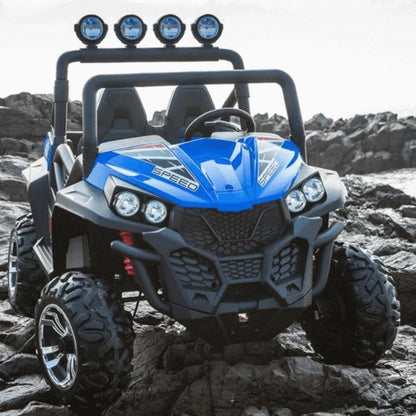 Jeep Super Speed Macchina Elettrica per Bambini 24v 4x4 Edizione Limitata Full Optional Extralarge