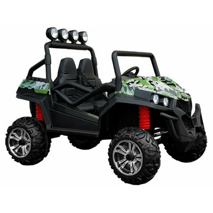 Jeep Super Speed Macchina Elettrica per Bambini 24v 4x4 Edizione Limitata Full Optional Extralarge