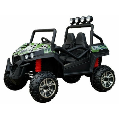 Jeep Super Speed Macchina Elettrica per Bambini 24v 4x4 Edizione Limitata Full Optional Extralarge