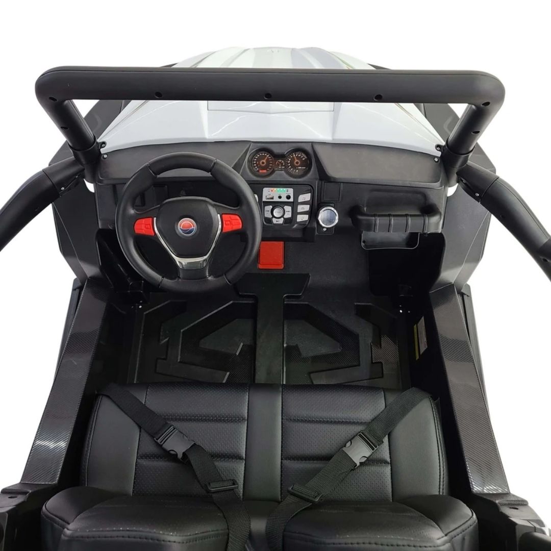 Jeep Super Speed Macchina Elettrica per Bambini 24v 4x4 Edizione Limitata Full Optional Extralarge