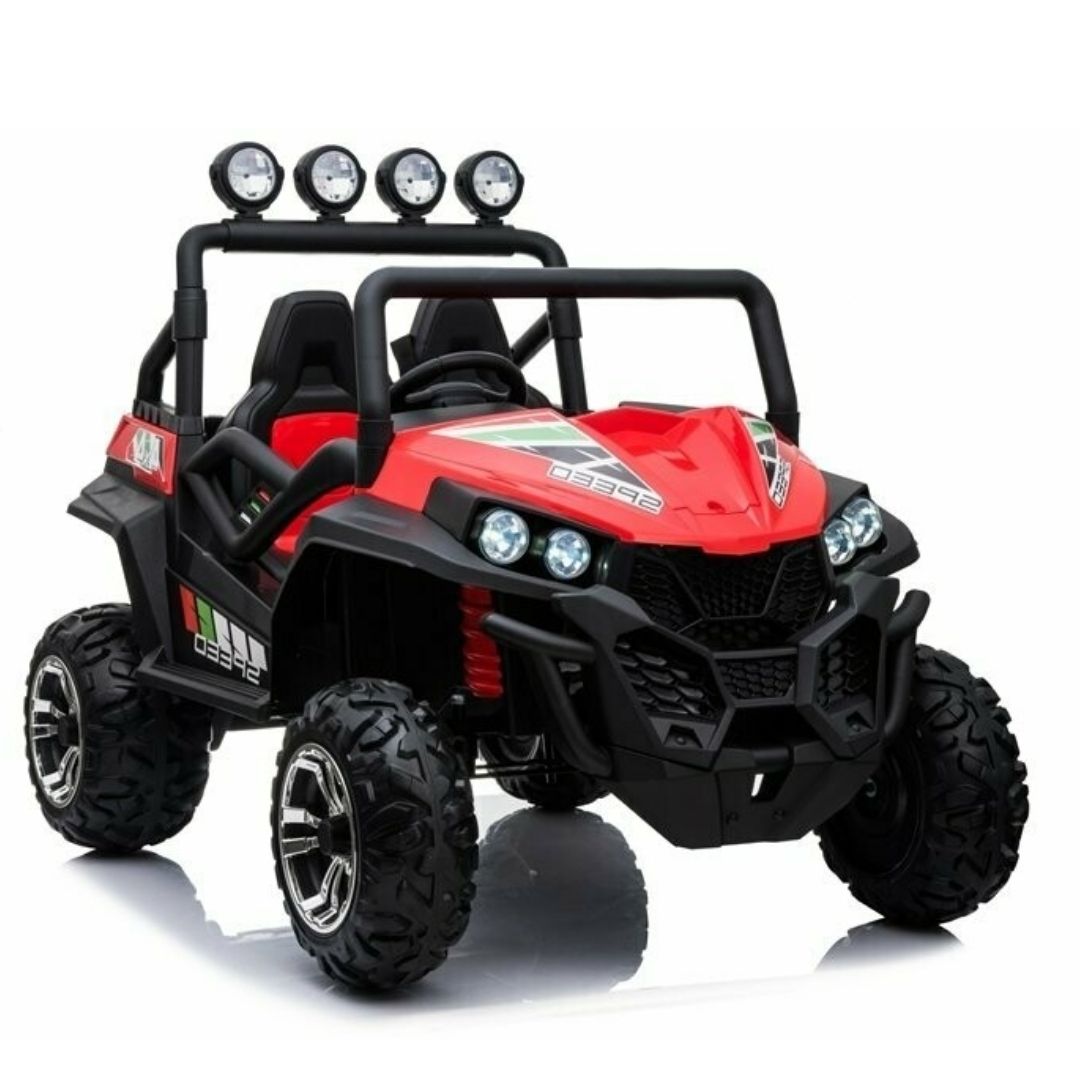 Jeep Super Speed Macchina Elettrica per Bambini 24v 4x4 Edizione Limitata Full Optional Extralarge