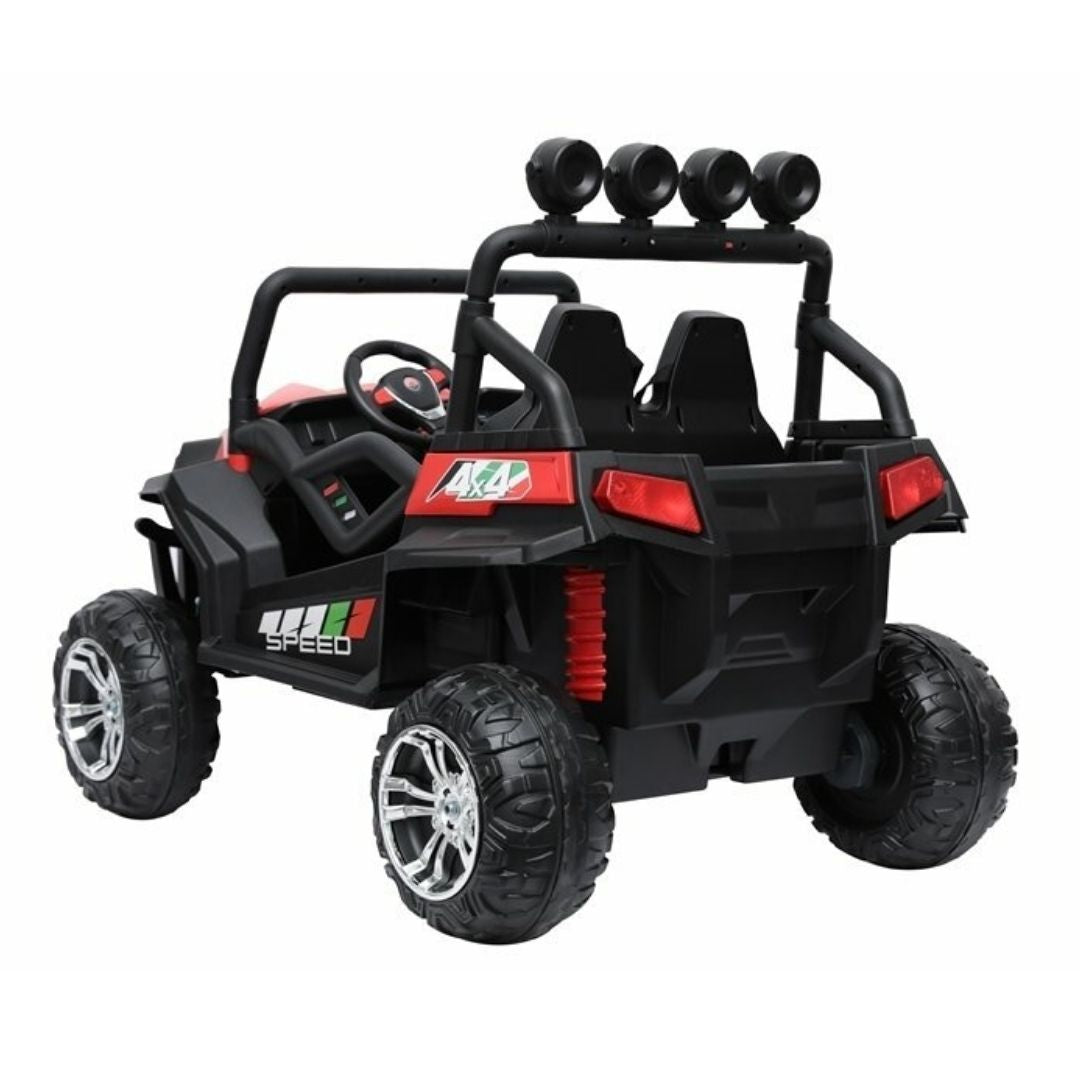 Jeep Super Speed Macchina Elettrica per Bambini 24v 4x4 Edizione Limitata Full Optional Extralarge