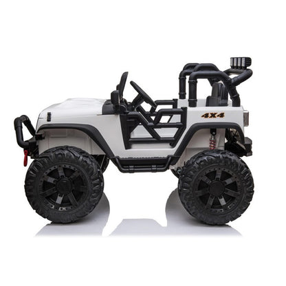 Jeep Unika Macchina Elettrica per Bambini 24v Full Optional Motori 200W Ruote in Gomma