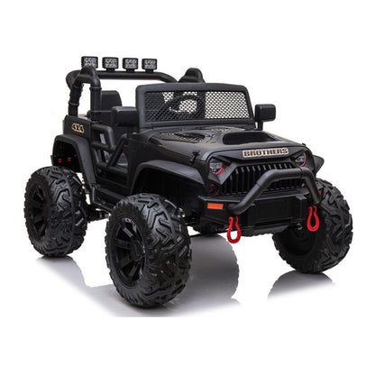 Jeep Unika Macchina Elettrica per Bambini 24v Full Optional Motori 200W Ruote in Gomma