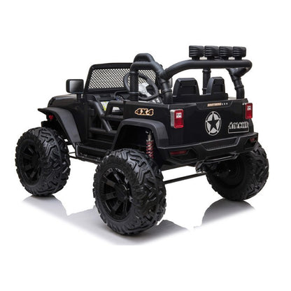 Jeep Unika Macchina Elettrica per Bambini 24v Full Optional Motori 200W Ruote in Gomma