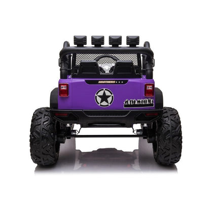 Jeep Unika Macchina Elettrica per Bambini 24v Full Optional Motori 200W Ruote in Gomma