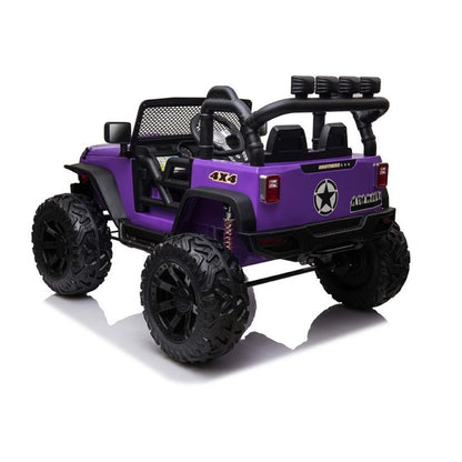 Jeep Unika Macchina Elettrica per Bambini 24v Full Optional Motori 200W Ruote in Gomma