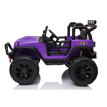 Jeep Unika Macchina Elettrica per Bambini 24v Full Optional Motori 200W Ruote in Gomma