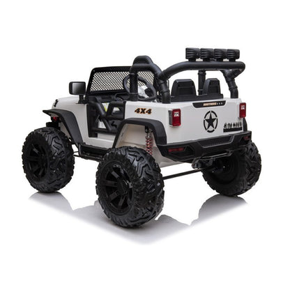 Jeep Unika Macchina Elettrica per Bambini 24v Full Optional Motori 200W Ruote in Gomma