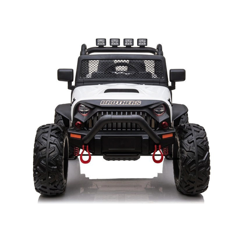 Jeep Unika Macchina Elettrica per Bambini 24v Full Optional Motori 200W Ruote in Gomma