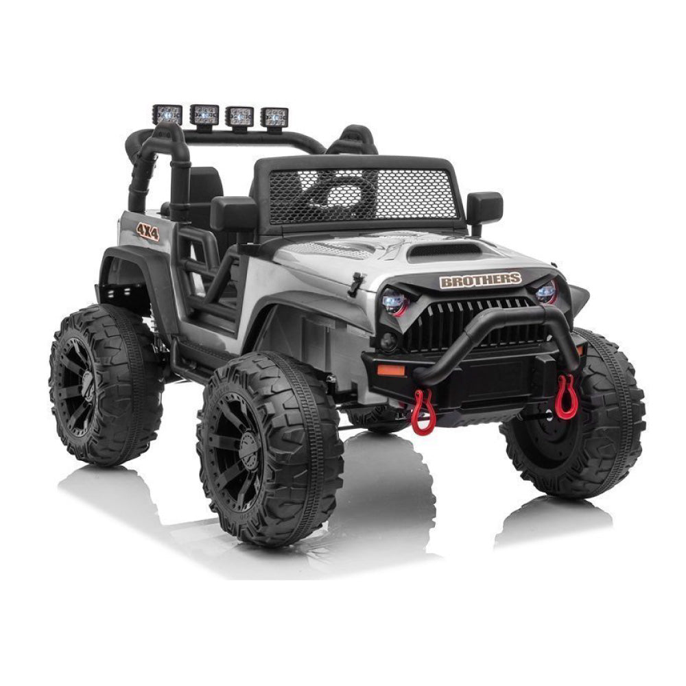 Jeep Unika Macchina Elettrica per Bambini 24v Full Optional Motori 200W Ruote in Gomma