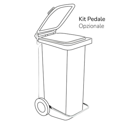 80L Separate Waste Bins also with pedal