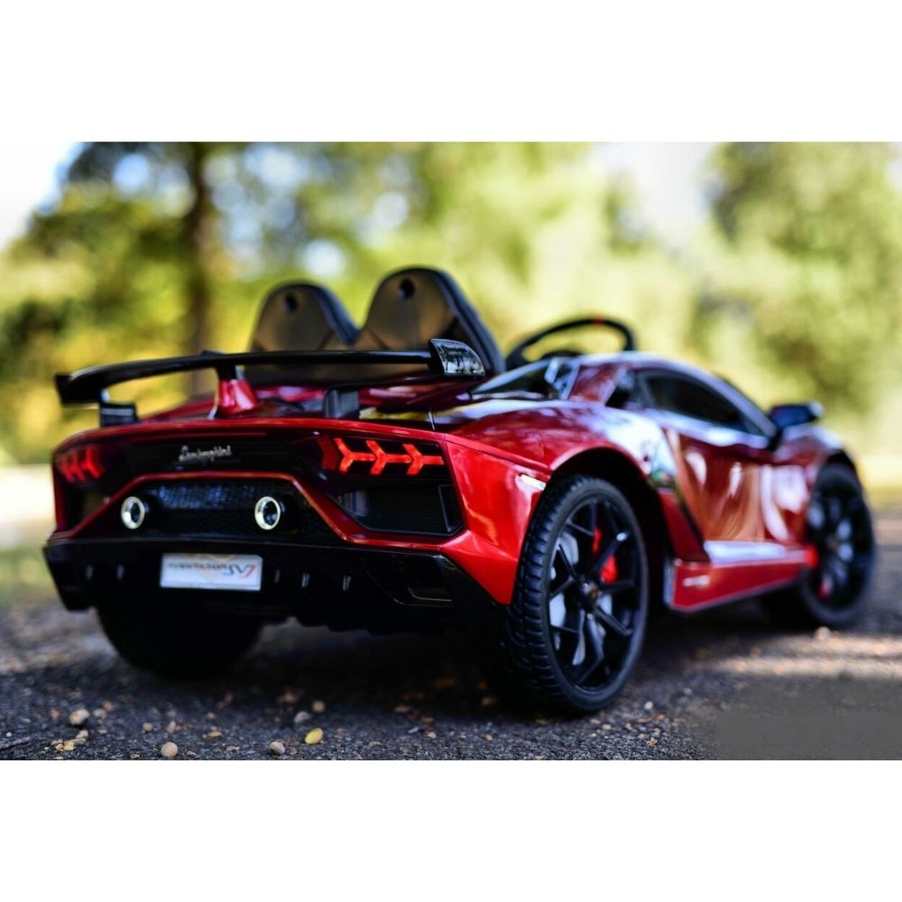 Lamborghini Aventador 12V – Sedile in Pelle, Luci LED e Connessione MP3