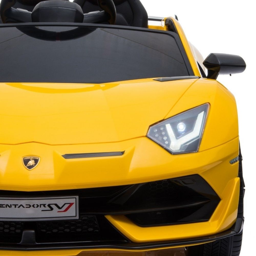 Lamborghini Aventador 12V – Sedile in Pelle, Luci LED e Connessione MP3