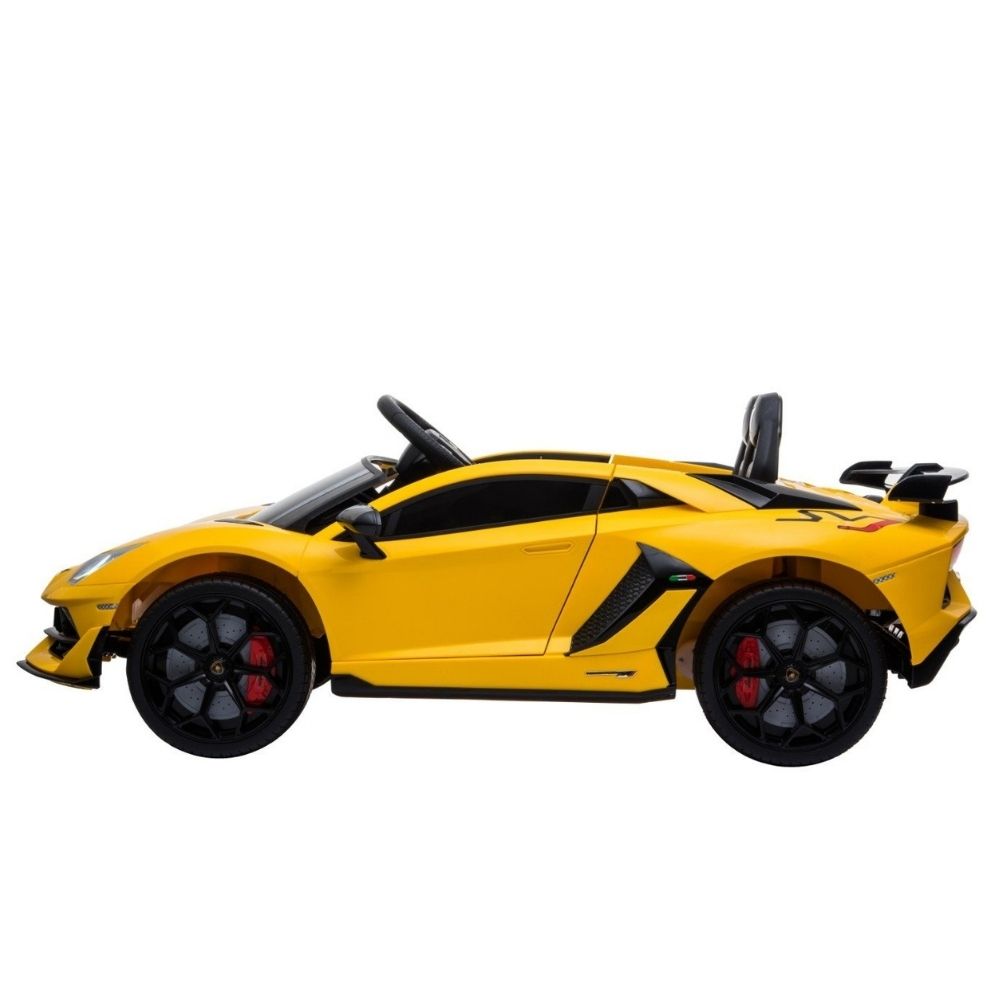 Lamborghini Aventador 12V – Sedile in Pelle, Luci LED e Connessione MP3