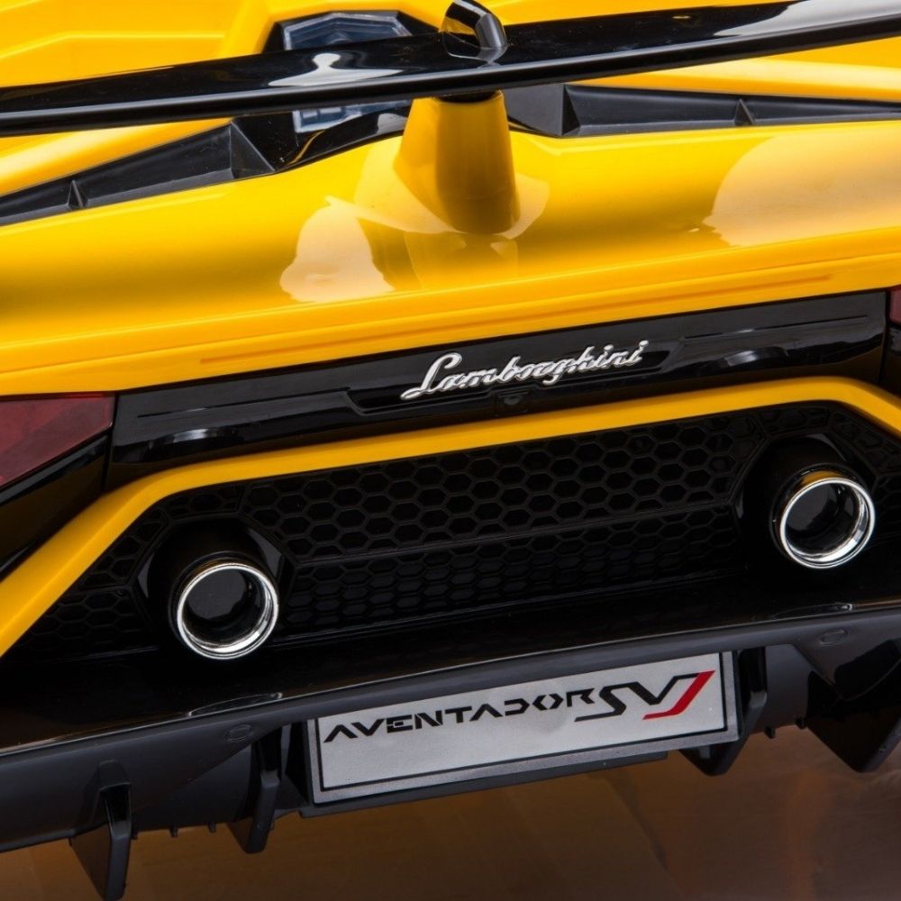 Lamborghini Aventador 12V – Sedile in Pelle, Luci LED e Connessione MP3