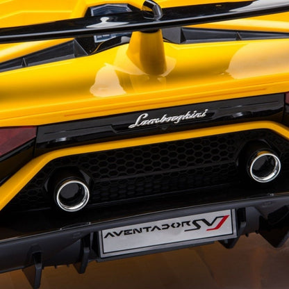 Lamborghini Aventador 12V – Sedile in Pelle, Luci LED e Connessione MP3