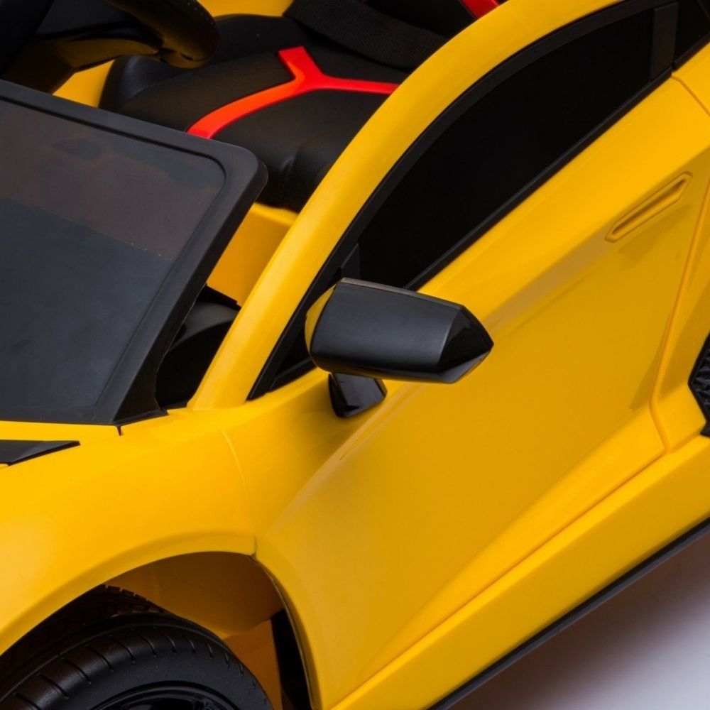 Lamborghini Aventador 12V – Sedile in Pelle, Luci LED e Connessione MP3