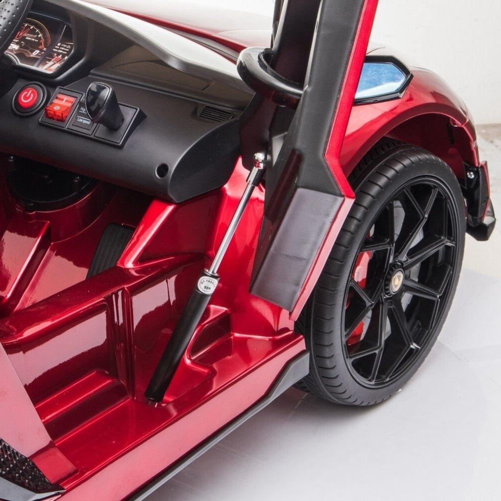 Lamborghini Aventador 12V – Sedile in Pelle, Luci LED e Connessione MP3