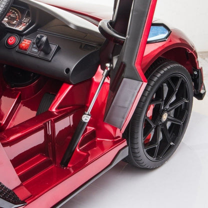 Lamborghini Aventador 12V – Sedile in Pelle, Luci LED e Connessione MP3