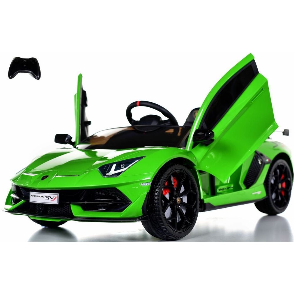 Lamborghini Aventador 12V – Sedile in Pelle, Luci LED e Connessione MP3